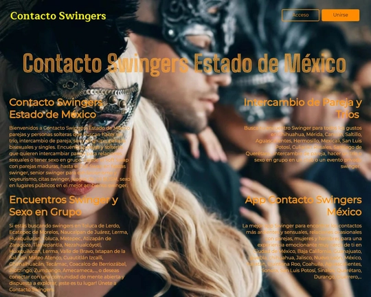 Contacto Swingers  Estado de México Logo