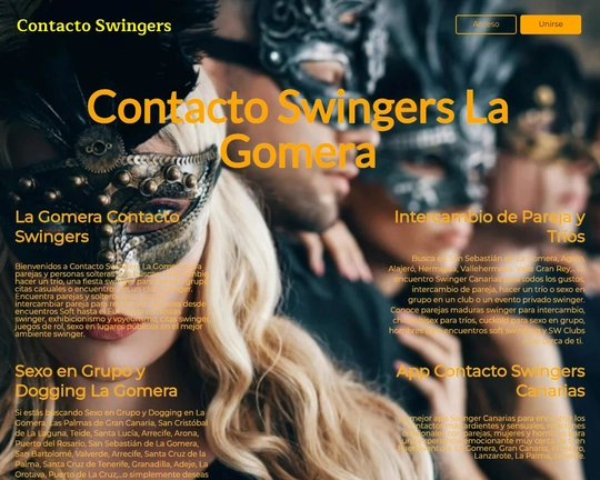 Contacto Swingers La Gomera Logo
