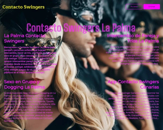Contacto Swingers La Palma Logo