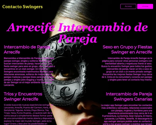 Intercambio de Pareja Arrecife Logo