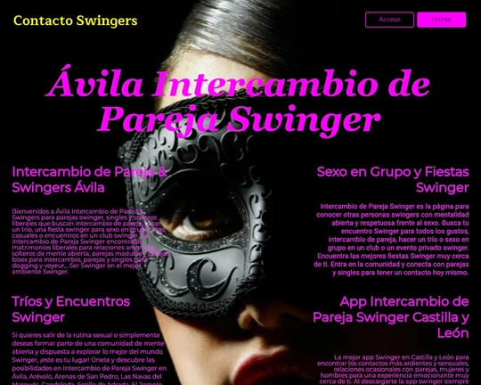 Intercambio de Pareja Ávila Logo