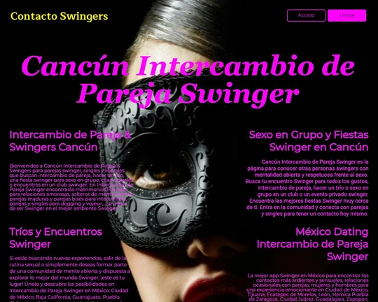 Intercambio de Pareja Cancún Logo