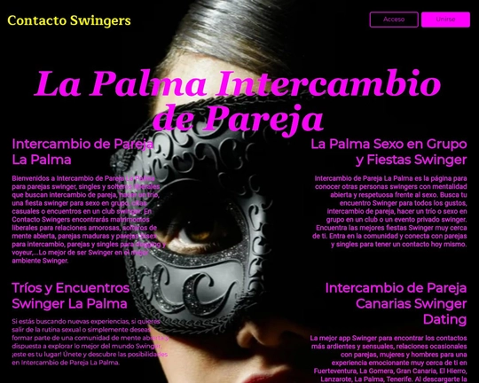 Intercambio de Pareja La Palma Logo
