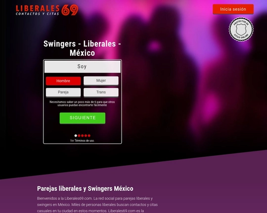 Liberales 69🔥 Swinger México Logo